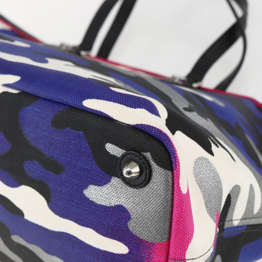 Christian Dior Trotter Canvas Anselmurail Bag Canvas Multicolor Auth 157060SAM - Picture 15 of 16